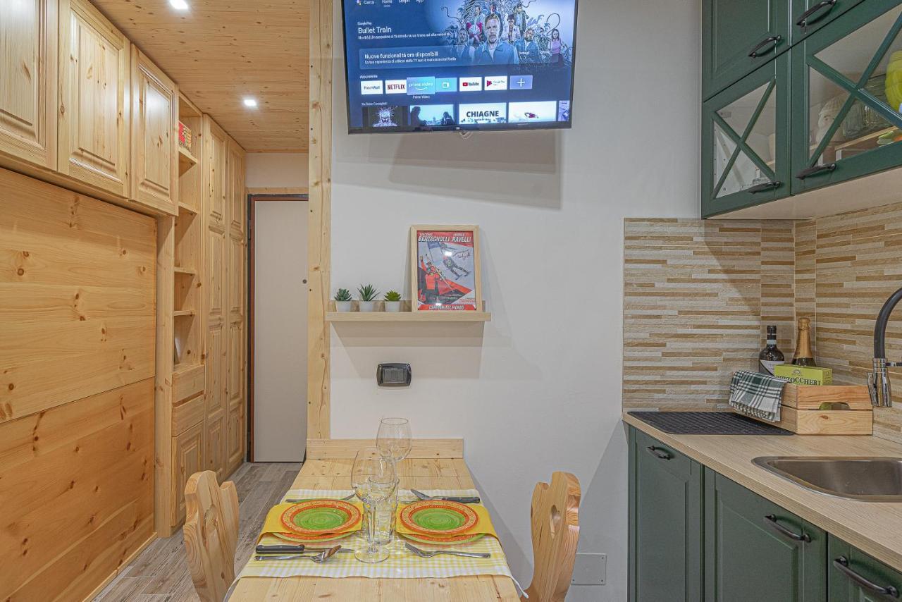 Casa Sole- Loft Moderno In Montagna Leilighet Aprica Eksteriør bilde